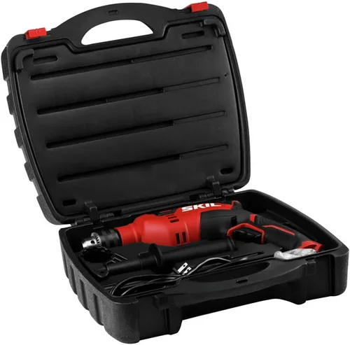 Vista 6 de Skil Taladro martillo con cable de 7.5 amperios y 1/2 pulgada con 100 piezas de broca con velocidad variable, HD182002 (paquete de 2)