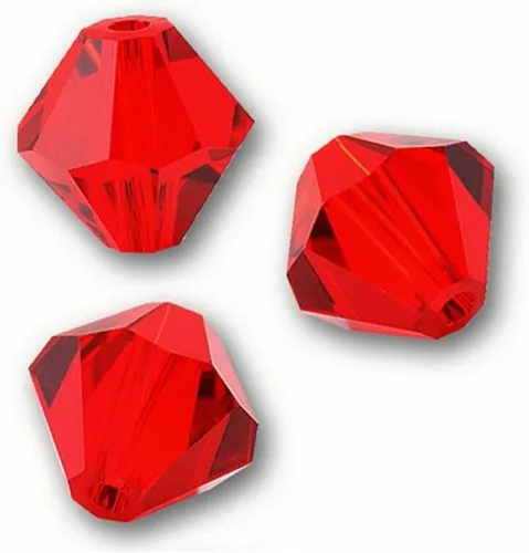 Vista 20 de Adabele - 200 cuentas de cristal bicono sueltas y facetadas pequeñas de 0.16 pulgadas, color ámbar, compatibles con cristales de Swarovski 5301/5328