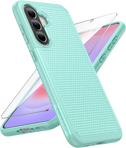 Vista 108 de FNTCASE for iPhone 17 Pro Case: Translucent Light Blue Slim Cases Compatible with MagSafe, Full Camera Protection & Tempered Glass Protector, 14FT