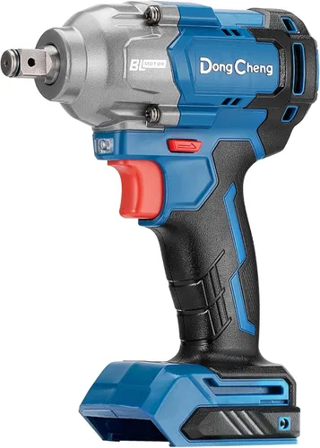 Vista 11 de Dong Cheng Llave de impacto sin escobillas de 20 V, par máximo de 360 ft-lbs (488 N.m), 1/2" con velocidad de 3 modos, pistola de impacto