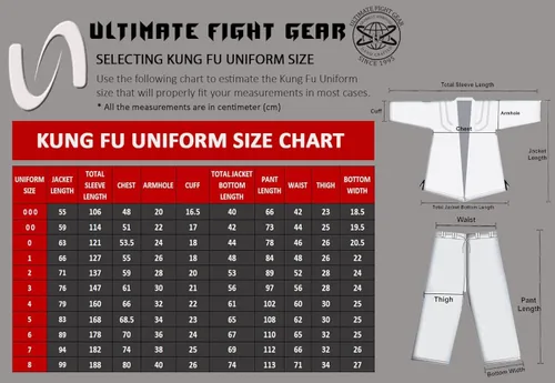 Vista 6 de Ultimate - Kung Fu Uniform - Rana blanca niños adultos unisex