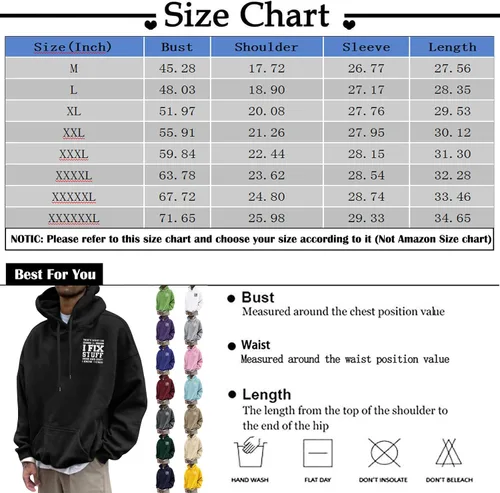 Vista 4 de Sudaderas con capucha para hombre, de gran tamaño, ligeras, sueltas, estampadas, informales, a la moda, deportivas, de forro