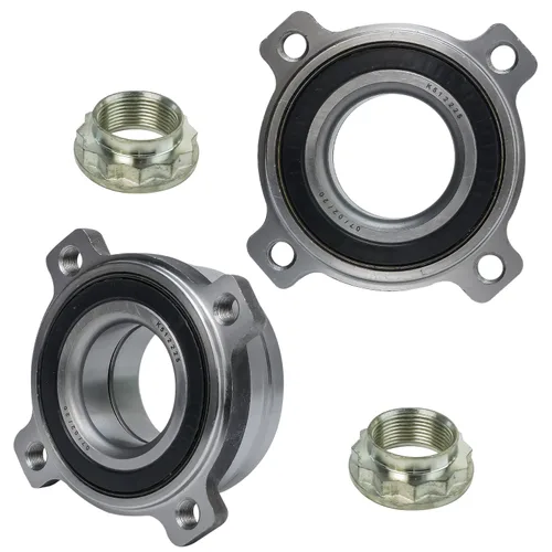 Vista 41 de Detroit Axle - 2 rodamientos de rueda delantera para Ford Fusion Probe Mazda 3 MPV Kia Spectra Jaguar XJ8 XJR XK XK8 XKR Mercury Milan, juego
