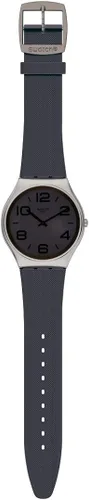 Vista 2 de Swatch Night Trick SS07S110 - Reloj de cuarzo para hombre gris Movimiento de cuarzo