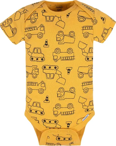 Vista 4 de Gerber baby-boys 8-pack Short Sleeve Onesies Bodysuits