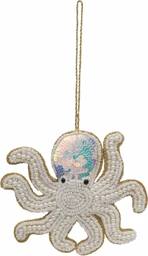 Vista 32 de Gallerie II Adorno costero de cerámica Sea Star Blanco