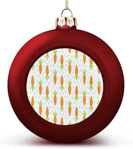 Vista 111 de Boobs Funny Shatterproof Matte Christmas Balls for Tree Wreath Home Decor 1PCS
