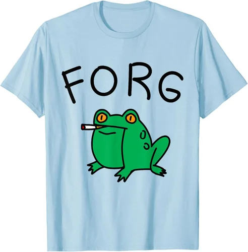 Vista 39 de Forg Y2K Sarcastic Cringe - Camiseta divertida Irónica Gen Z Weird Meme Cool, Blanco