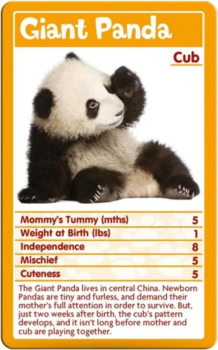 Vista 3 de Juego de cartas Baby Animals Top Trumps