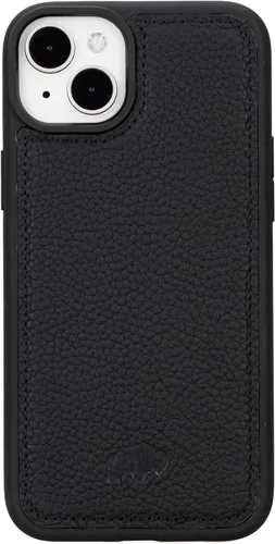 Vista 22 de BLACKBROOK York - Funda de piel de grano completo para iPhone 15 (6.1 pulgadas), color negro, iPhone 15