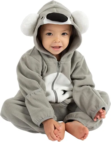 Vista 12 de Cuddle Club - Body de forro polar para bebé recién nacido hasta 5T – Pijamas de invierno chaqueta de abrigo abrigo para bebé Alien