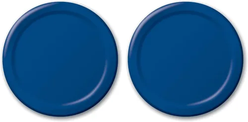 Vista 22 de Creative Converting 318915 - 24 platos de banquete de papel, 10 pulgadas, amatista