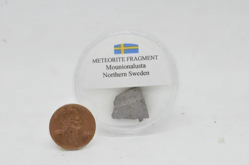 Vista 6 de Meteoritos de todo el mundo - Auténtica colección de fragmentos de meteoritos de 8 piezas con vitrina Regalo educativo de ciencia para niños