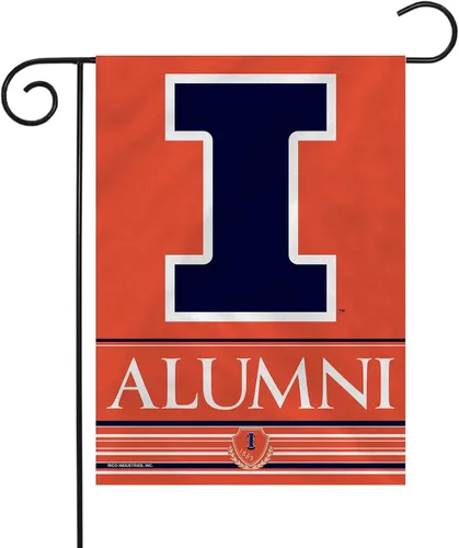 Vista 11 de Rico Industries NCAA Alumni - Bandera de jardín de doble cara de 13 x 18 pulgadas