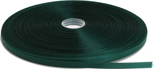 Vista 37 de Cinta de grogrén sólido de 100 yardas cada rollo, 100% poliéster (1/4", beige)