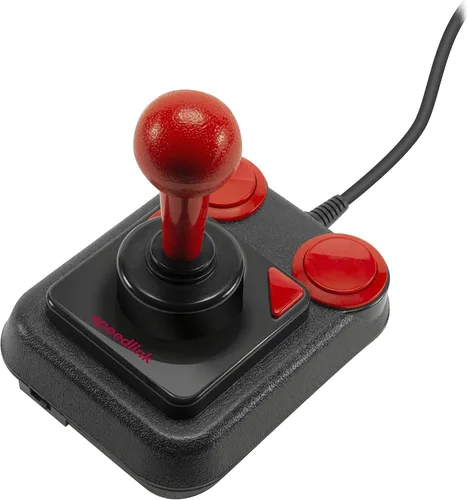 Vista 4 de SPEEDLINK SL-650212-BKRD Competition PRO EXTRA USB Joystick - Edición de aniversario, Retro-Arcade-Stick, Schwarz-rot