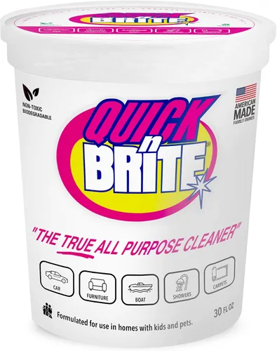 Vista 12 de Quick 'n Brite Pasta de limpieza multiusos, verdadero limpiador multiusos, concentrado, 12 onzas