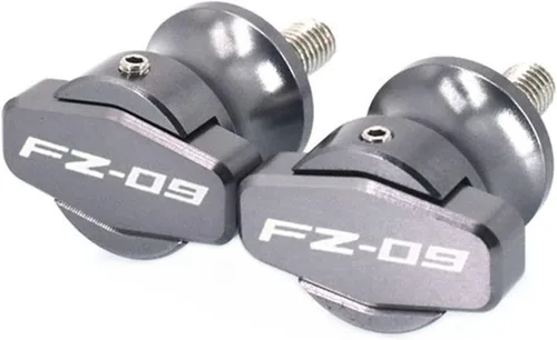 Vista 8 de Soportes de marco CNC para motocicleta, tornillos de 0.236 in, deslizadores, carretes de basculante para Yamaha FZ-09 FZ09 FZ 09 MT-09 MT09 MT09 Azul