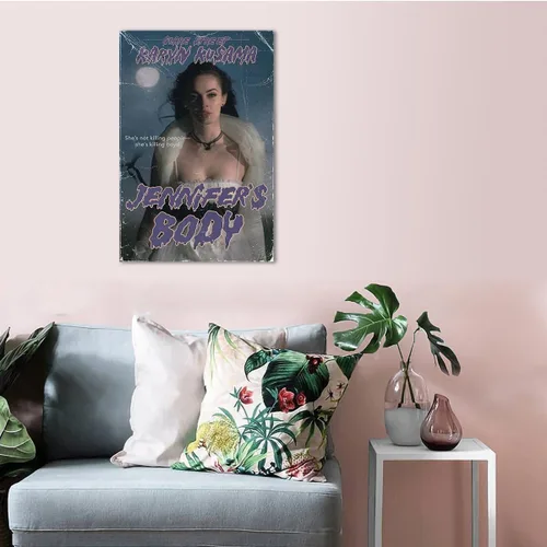 Vista 3 de BNvxr JENNIFER'S BODY - Póster de película retro auténtica, arte de pared para sala de estar, decoración de pared de sala de estar, pósteres