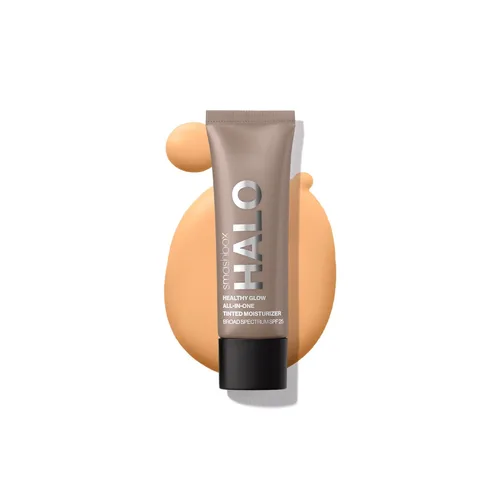 Vista 17 de Smashbox Halo Healthy Glow Tinted Moisturizer with SPF 25 24-Hour Hydrating Skin Tint with Buildable Coverage and Dewy Finish Hyaluronic Acid &