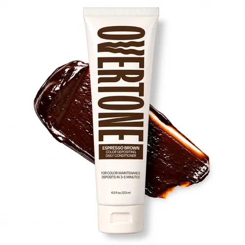 Vista 17 de OVERTONE® Semi-Permanent Color Depositing Conditioner, Cherry Chestnut Castaño Cereza
