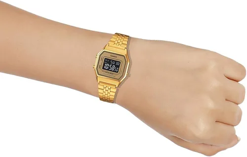 Vista 5 de Casio LA-680WGA-9B - Reloj con movimiento de cuarzo para mujer color dorado dorado UINICA moda Oro Moda