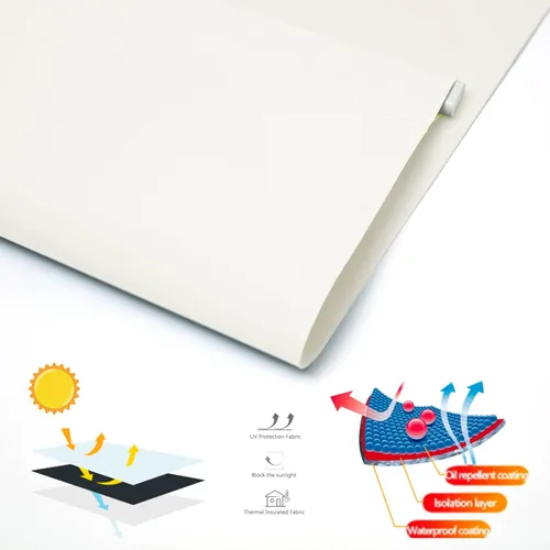 Vista 3 de NUTRO CHILL Persiana Opaca, Persianas Enrollables para Ventana con Aislamiento Térmico, Protección UV en Tela para Hogar y Oficina, Fácil de Instalar