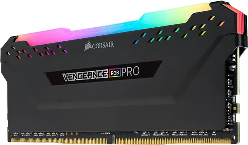 Vista 5 de Corsair Vengeance RGB Pro 16GB (1x16GB) DDR4 3600 (PC4-28800) C18 optimizado para AMD Ryzen - Negro (CMW16GX4M1Z3600C18)