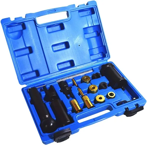 Vista 9 de Kit de extracción de inyector de motor, herramientas de instalación de garaje para reparación de automóviles, compatibles con Audi SKODA