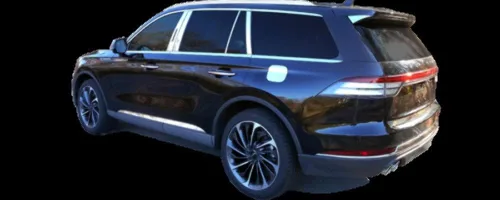 Vista 3 de QAA Es compatible con Lincoln Aviator 2020 4 piezas de acero inoxidable manija de puerta Accent Trim DH60620
