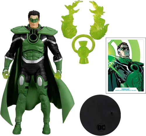 Vista 2 de McFarlane Toys - Figura de linterna verde Parallax de 7 pulgadas - Figuras DC Multiverse - Basado en DC Comics - Figura de acción Gold Label Hal