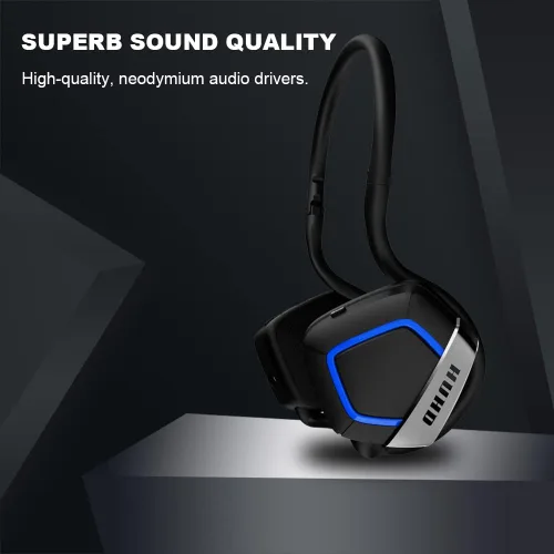 Vista 4 de Auriculares inalámbricos para juegos para PS5, PS4, PC, Nintendo Switch, computadora con micrófono, Playstion 5, Switch Auriculares inalámbricos