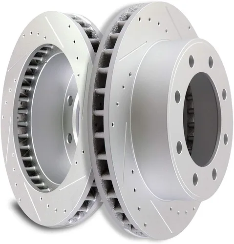 Vista 25 de SCITOO Rotores de freno traseros, 2 kits de frenos para Acura Integra 1990-2001, Honda Civic 1992-1995 1999-2000, para Civic del Sol 1993-1997, CRX