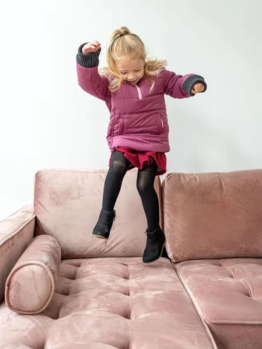 Vista 8 de Buckle Me Baby Coats Chaqueta de invierno de asiento de coche más seguro de cierre rápido para niño o niña, como se ve en Shark Tank