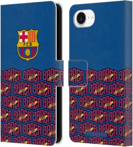 Vista 84 de Head Case Designs Funda de piel con licencia oficial del FC Barcelona con logotipo y patrón de Forca Barca, compatible con Apple iPhone 11