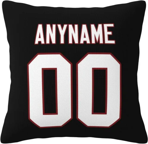 Vista 7 de Fundas de almohada de fútbol – Fundas de almohada personalizadas con cualquier nombre y número, regalo personalizado para hombres, mujeres y niños