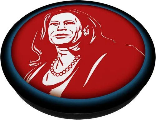 Vista 2 de Kamala Harris For The People 2020 PopSockets Agarre y soporte para teléfonos y tabletas
