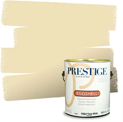 Vista 122 de PRESTIGE Pintura exterior e imprimación en uno, Apalaches, plano, 1 galón