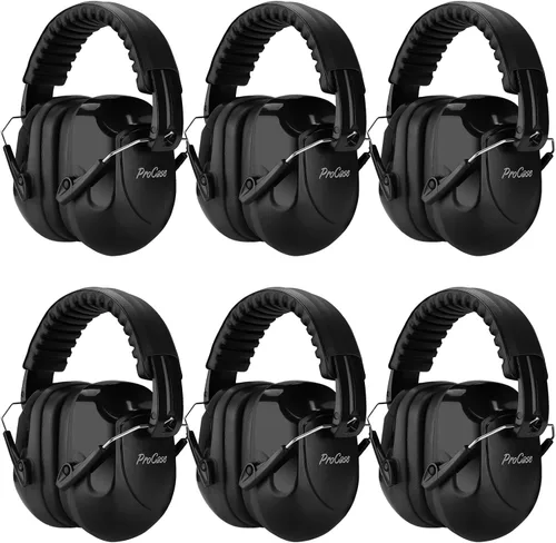 Vista 117 de ProCase NRR 28dB Noise Reduction Ear Muffs, Foldable Adjustable Noise Cancelling Headphones