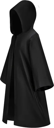 Vista 5 de Spooktacular Creations Disfraz de Halloween para niños, túnica con capucha para niños, túnica con capucha para fiestas de Halloween y cosplay