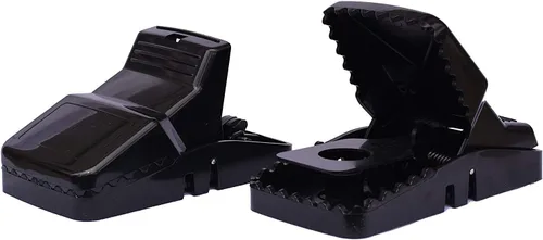 Vista 3 de Eco Pro Pest Control - Trampas a presión para ratas de Eco Pro Pest Control Paquete de 4 trampas para ratas con dientes Trampa reutilizable