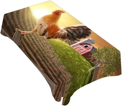 Vista 29 de Mantel rectangular decorativo para cancha de baloncesto, parquet para interiores de cancha de poliéster, para cocina, comedor, barbacoa, picnic