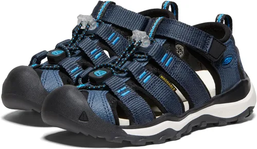 Vista 4 de KEEN Sandalias de agua unisex Newport Neo H2 con punta cerrada para niños, Negro, 10 niño de 2 a 3 años