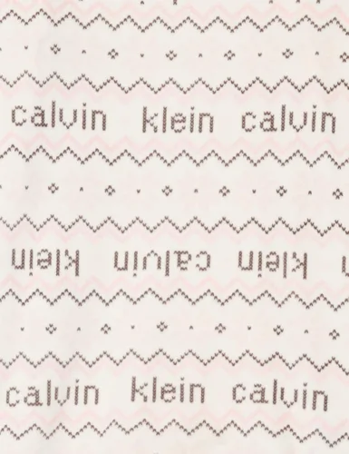 Vista 6 de Calvin Klein Conjunto de pijama de 2 piezas de forro polar para niña
