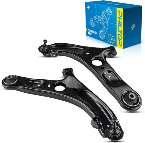 Vista 121 de PHILTOP 6 piezas de brazo de control delantero inferior con barra estabilizadora de rótula para Nissan Rogue 2014-2020 Rogue Sport 2017-2022 Qashqai
