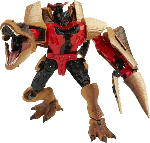 Vista 8 de Transformers Generations Collaborative: Jurassic Park Mash-Up Tyrannocon Rex & Autobot JP93 Edades 8 en adelante (Exclusivo de Amazon)