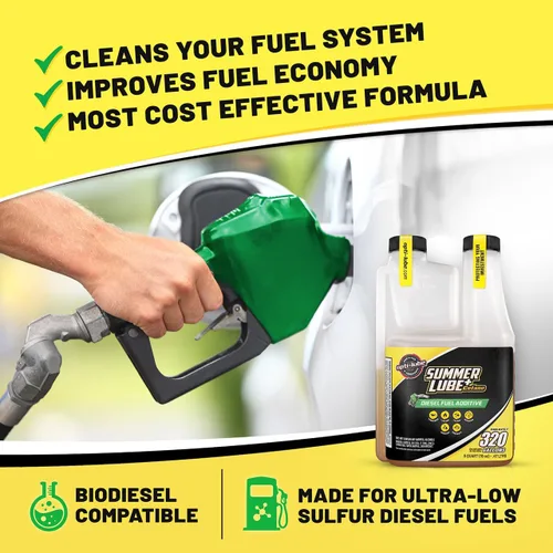 Vista 4 de Opti-Lube Summer+ Cetane Booster - Aditivo diésel, botella dosificadora
