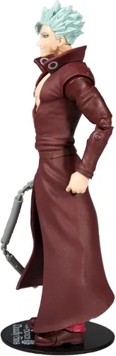 Vista 4 de McFarlane Toys The Seven Deadly Sins Ban - Figura de acción de 7 pulgadas con accesorios