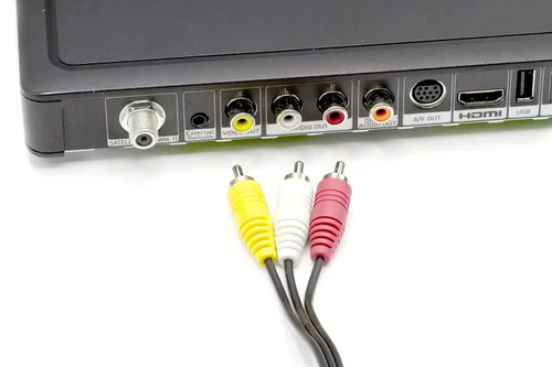 Vista 4 de THE CIMPLE CO Cable RCA de 6 pies para reproductor de DVD, VCR, VHS, cable triple compuesto de audio/video macho, cable rojo, amarillo y blanco, 6