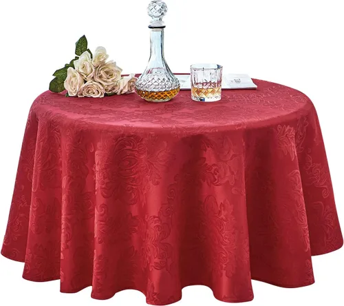 Vista 10 de Mantel rectangular de lino para cocina y comedor, impermeable, resistente a las manchas, lavable, de poliéster, diseño de granja, mantel de tela